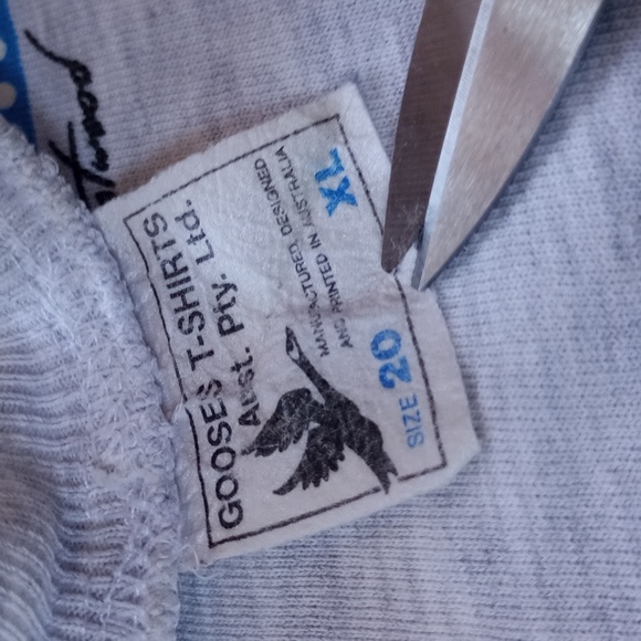 Vintage 90s Austrailia Aboriginal Art Crocodile Dreaming Graphic Single Stitch T - Picture 2 of 7